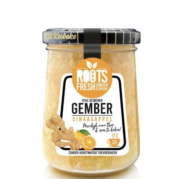 Gember SINAASAPPEL - 220 Gram 25 kopjes